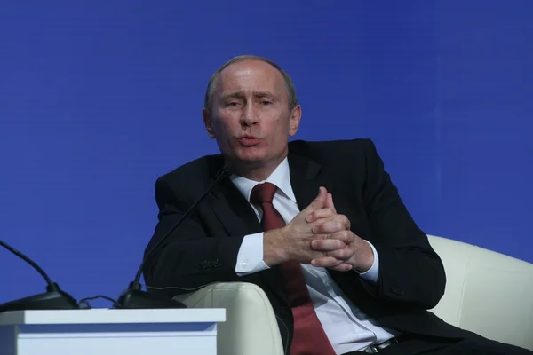 俄罗斯总理弗拉基米尔 · 普京 — 图库照片