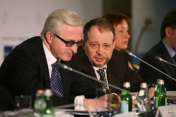 Vladimir Lisin e Alexander Shokhin — Foto Stock