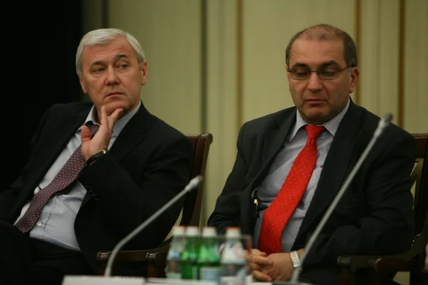 Garegin tosunyan i Anatolij Aksakow — Zdjęcie stockowe