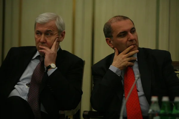 Garegin Tosunyan and Anatoly Aksakov — Stock Photo, Image