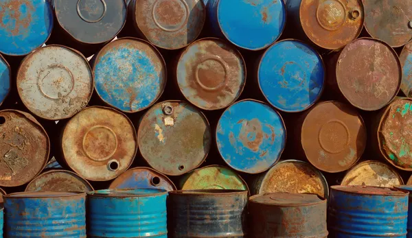 stock image Old_barrels