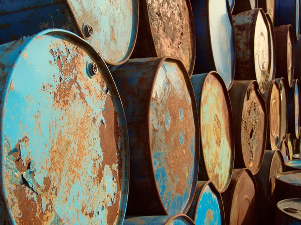 stock image Old_barrels