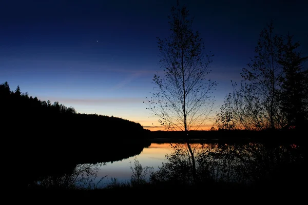 Stock image Night lake