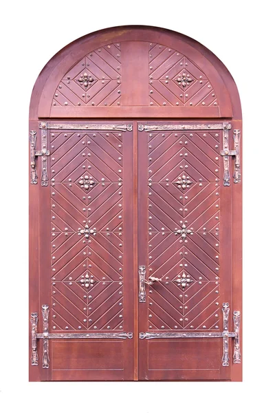 stock image Wooden door isolated