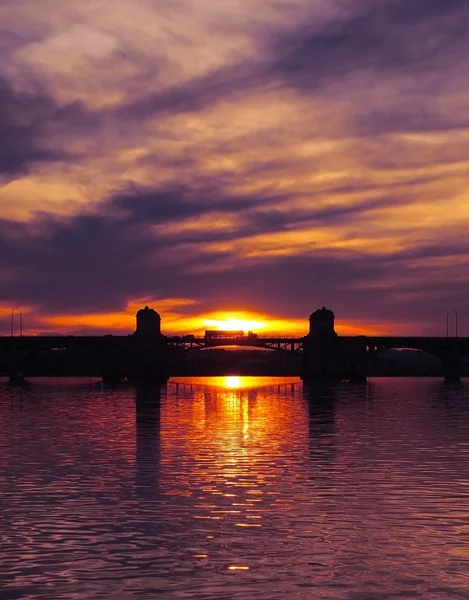 Stock image Sunset Trucking