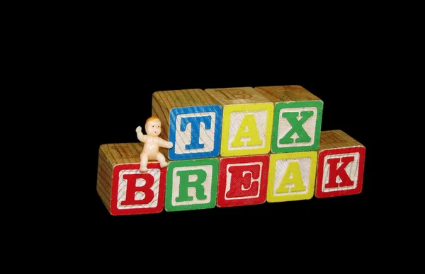 stock image Tax Break Graphic