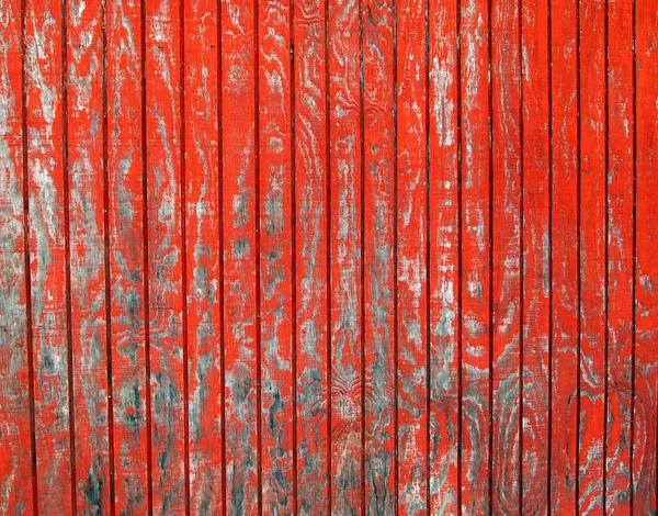 Háttér vörös festékkel peeling — Stock Fotó
