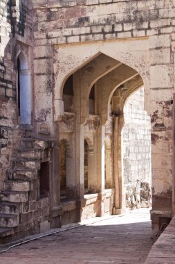 Gate to Meherangarh Fort clipart