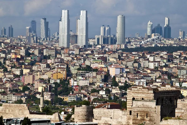 Skyline van Istanbul — Stockfoto
