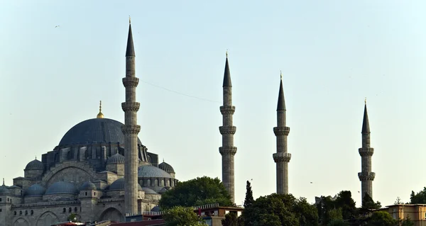 Mecset és a minaret — Stock Fotó