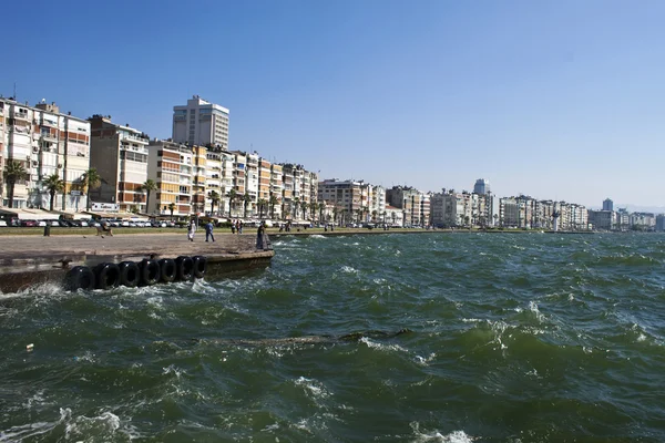 Sea shore of Izmir — Stock Photo, Image