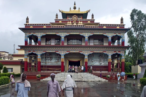 stock image Monastery in Bodhgaya
