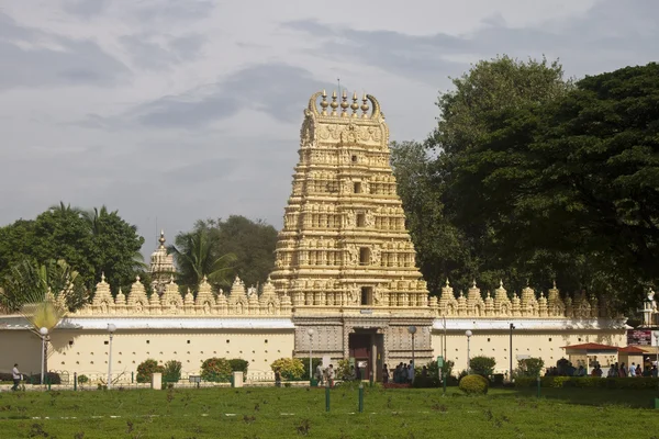 Één van de tempels in mysore — Stockfoto