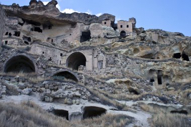 Evler (Peri bacaları) Kapadokya cave
