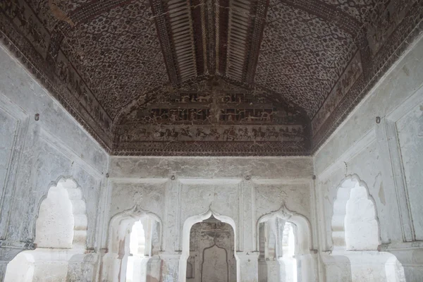 Interieur van het paleis in orchha — Stockfoto