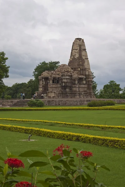 Khajuraho tapınaklardan — Stok fotoğraf