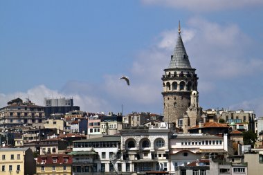 istanbul'da Galata bölgesi