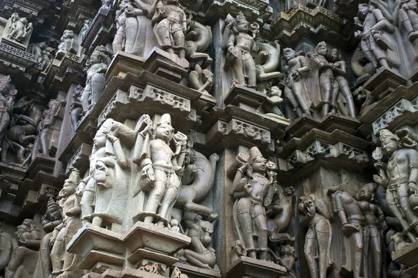 Detalje af udskæring på et tempel - Stock-foto