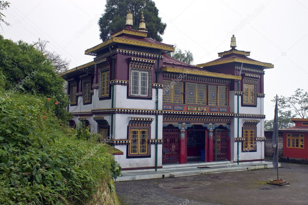 Buddhist monastery in Darjeeling