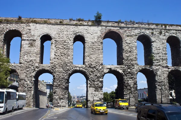 stock image Aqueduct of Valens