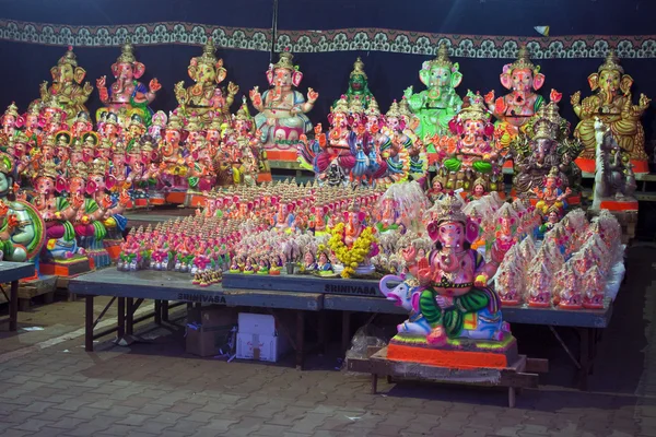 Pan ganesh idoli na sprzedaż — Zdjęcie stockowe