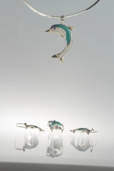 Jewel craft dolphin — Stock Photo, Image