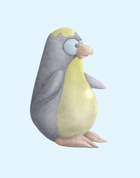 Смешной пингвин — стоковое фото