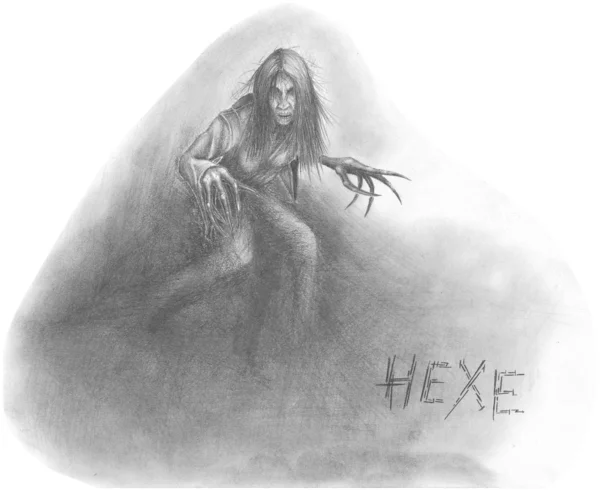 Παλιά hexe — Φωτογραφία Αρχείου