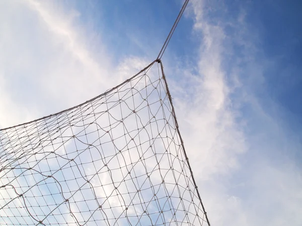 Soccer nets — Stock Photo, Image