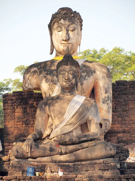 Dvojice buddha — Stock fotografie