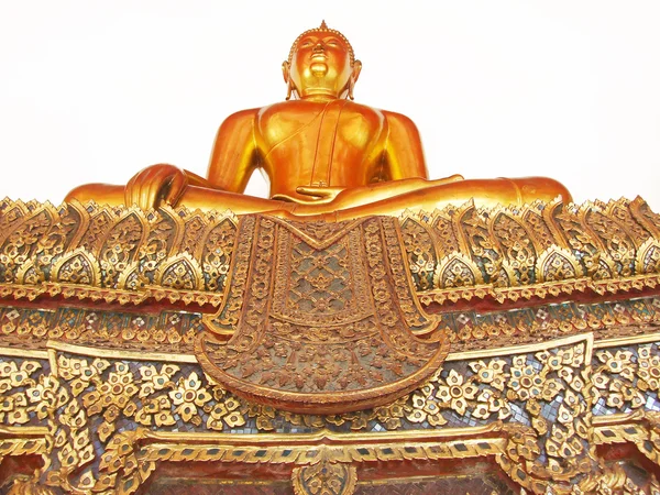 Ameise betrachtet Buddha-Statue — Stockfoto