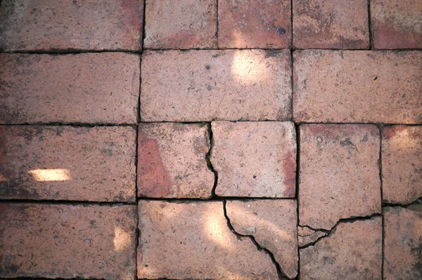 The brick walkway — Stock Photo, Image
