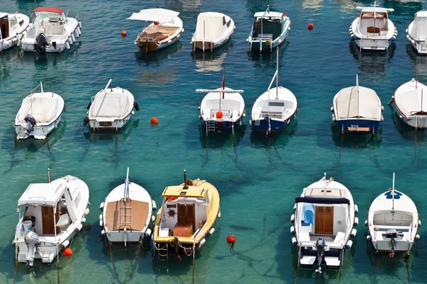 Boote in der Marina von Dubrovnik, Kroatien — Stockfoto