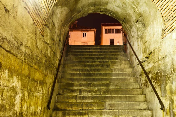 Bronz kapu Diocletianus palota, Split, Horvátország — Stock Fotó