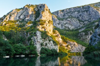 Kanyon Nehri yakınında split, Hırvatistan