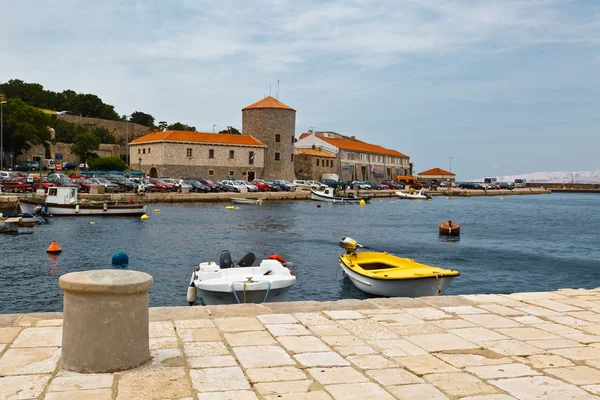 Μεσογειακή πόλη senj κοντά Ίστρια, Κροατία — Φωτογραφία Αρχείου