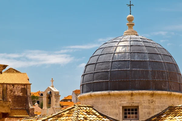 Купол церкви в Дубровнике — стоковое фото