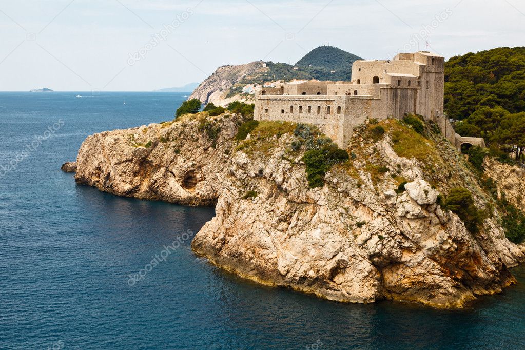 Fort Lovrijenac in Dubrovnik, Croatia