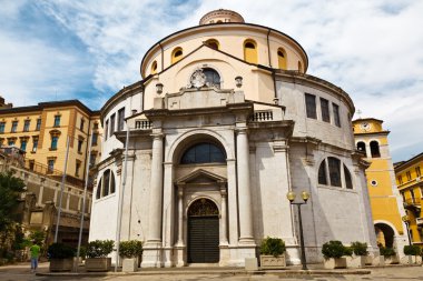 Round Building with Pillars in Rijeka, Croatia clipart