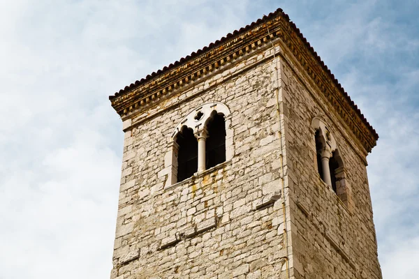 Close View of Bell Tower in Rijeka, Croatia — Stock Photo, Image