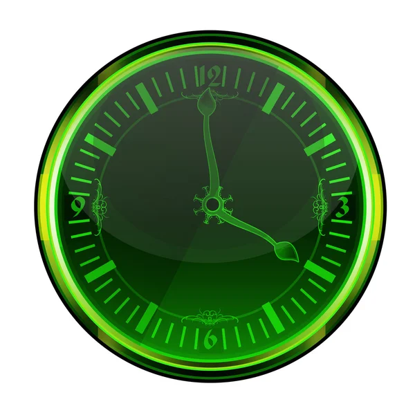 Orologio verde — Foto Stock
