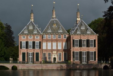 Castle Duivenvoorde in Voorschoten. clipart