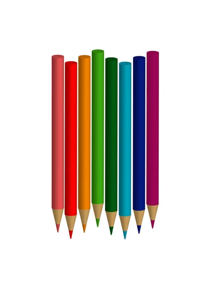 Crayon — Stock Vector