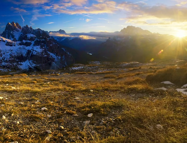 Paesaggio delle Dolomiti — Foto Stock