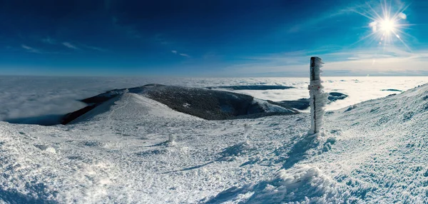 겨울 산 — 스톡 사진