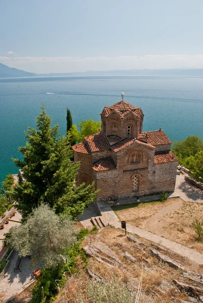 La chiesa di San Jovan Kaneo a Ohrid — Foto Stock
