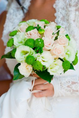 Wedding bouquet clipart