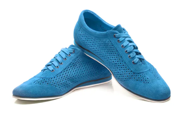 stock image Blue shoes