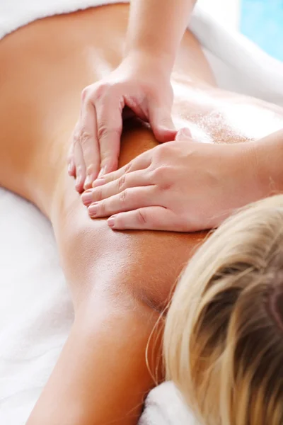 Técnicas de massagem III — Fotografia de Stock