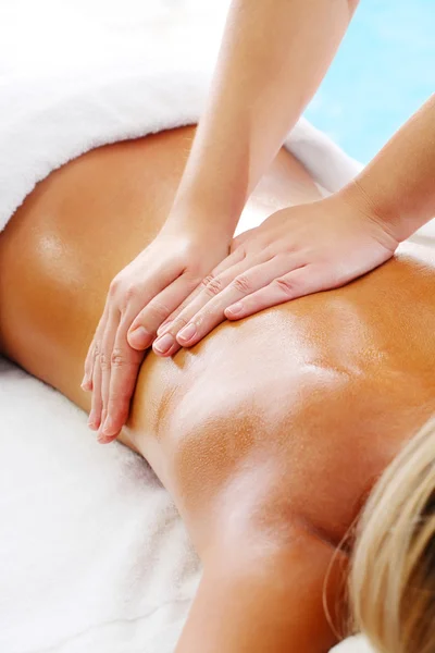 Massage Techniques I — Stock Photo, Image